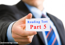 Toeic Test - Thi Thu Toeic Online Part 5