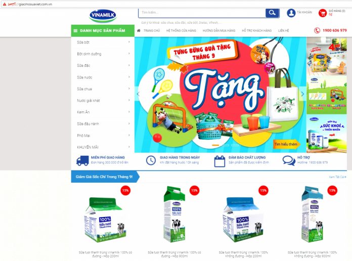 Bài tập lớn: Phân tích thiết kế hệ thống website bán sữa trực tuyến
