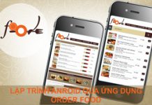 Khóa Học Lập Trình Android Qua Ứng Dụng Order Food